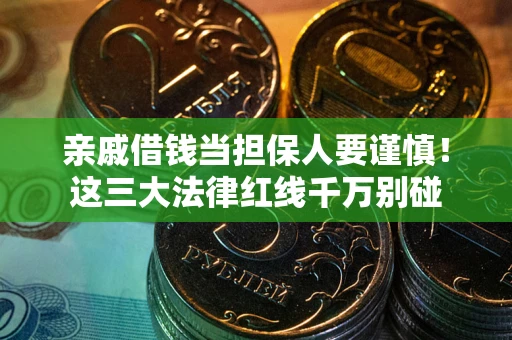 济南亲戚借钱当担保人要谨慎！这三大法律红线千万别碰