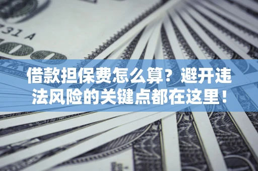 济南借款担保费怎么算？避开违法风险的关键点都在这里！