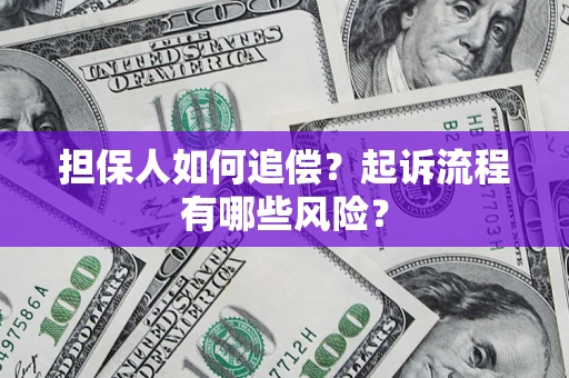 济南担保人如何追偿？起诉流程有哪些风险？