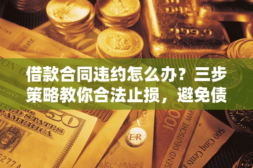济南借款合同违约怎么办？三步策略教你合法止损，避免债务危机升级